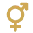 gender intersex icon